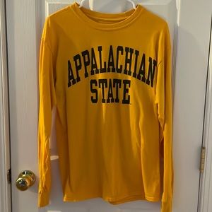 Appalachian state university long sleeve tee